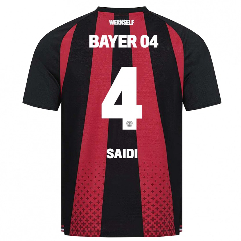 Danxen Hombre Camiseta Obaid Saidi #4 Negro Blanco Rojo 1ª Equipación 2026/27 La Camisa