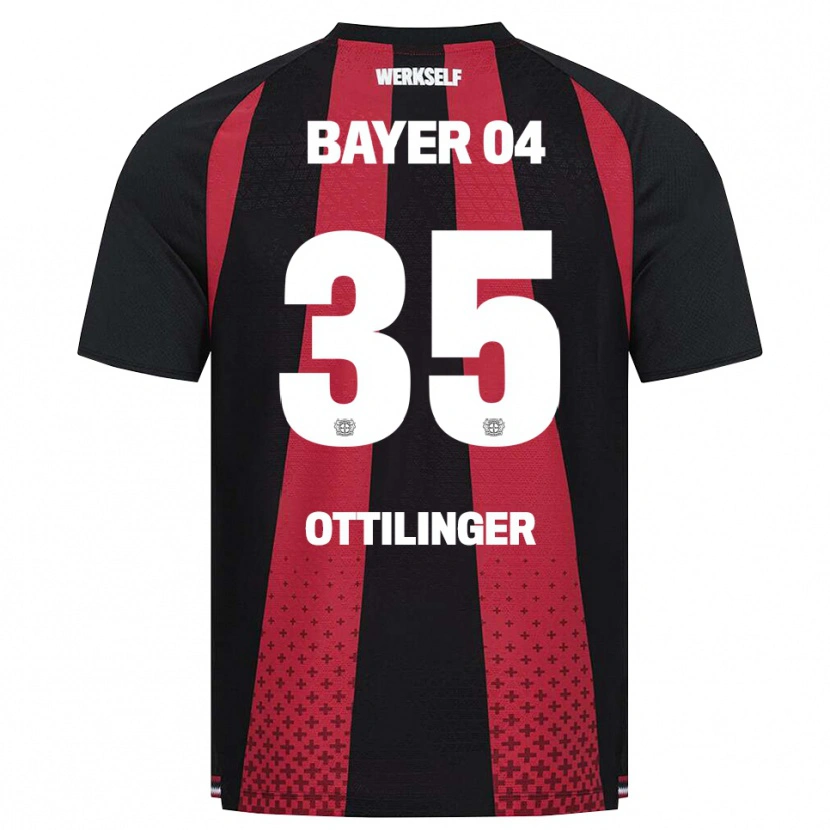 Danxen Hombre Camiseta Marc Ottilinger #35 Negro Blanco Rojo 1ª Equipación 2026/27 La Camisa
