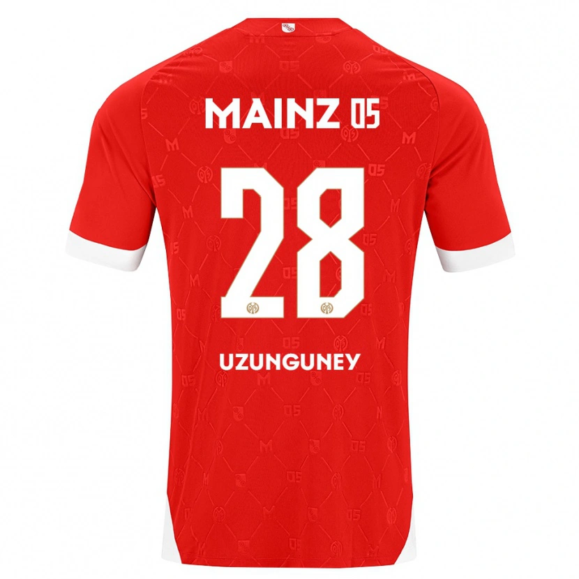 Danxen Hombre Camiseta Ebru Uzungüney #28 Rojo Blanco 1ª Equipación 2026/27 La Camisa