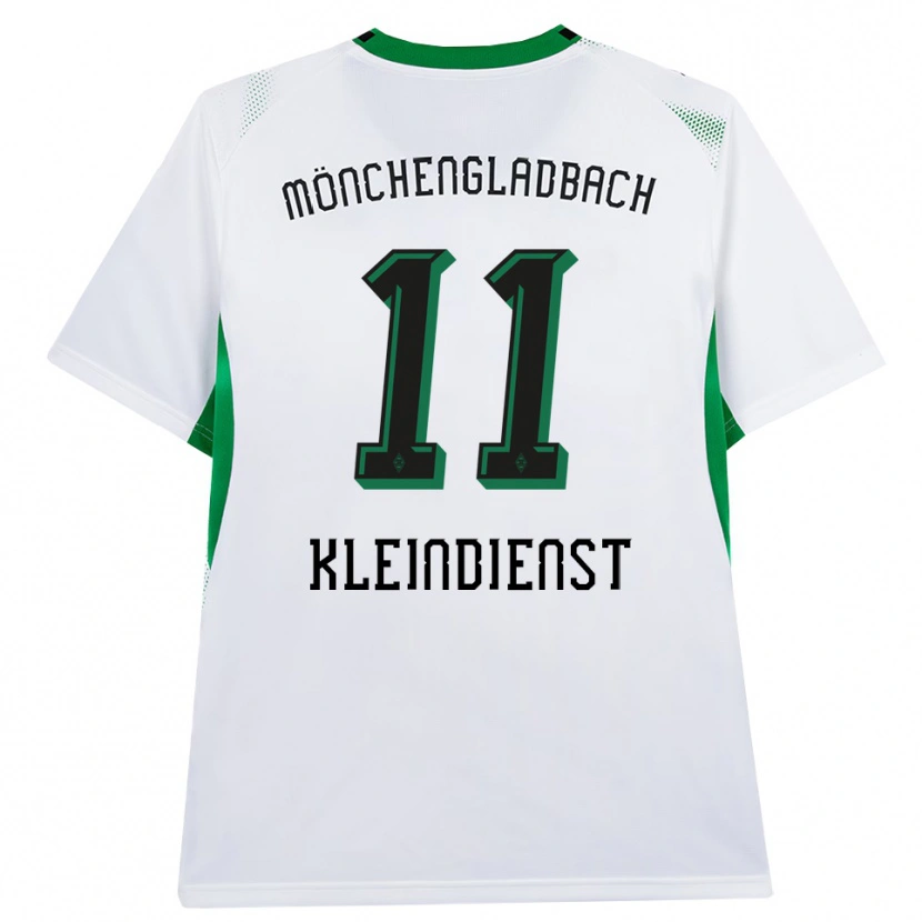 Danxen Hombre Camiseta Tim Kleindienst #11 Blanco Negro Verde 1ª Equipación 2026/27 La Camisa