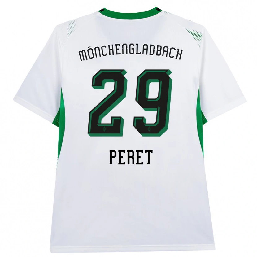 Danxen Hombre Camiseta Jakub Peret #29 Blanco Negro Verde 1ª Equipación 2026/27 La Camisa