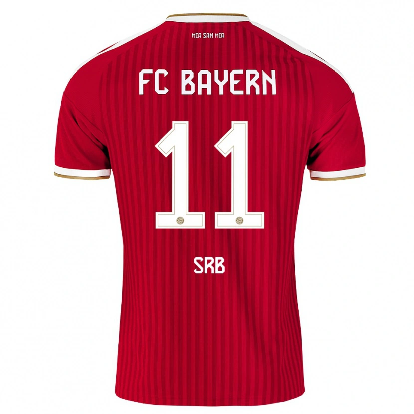 Danxen Hombre Camiseta Matous Srb #11 Rojo Blanco Azul 1ª Equipación 2026/27 La Camisa