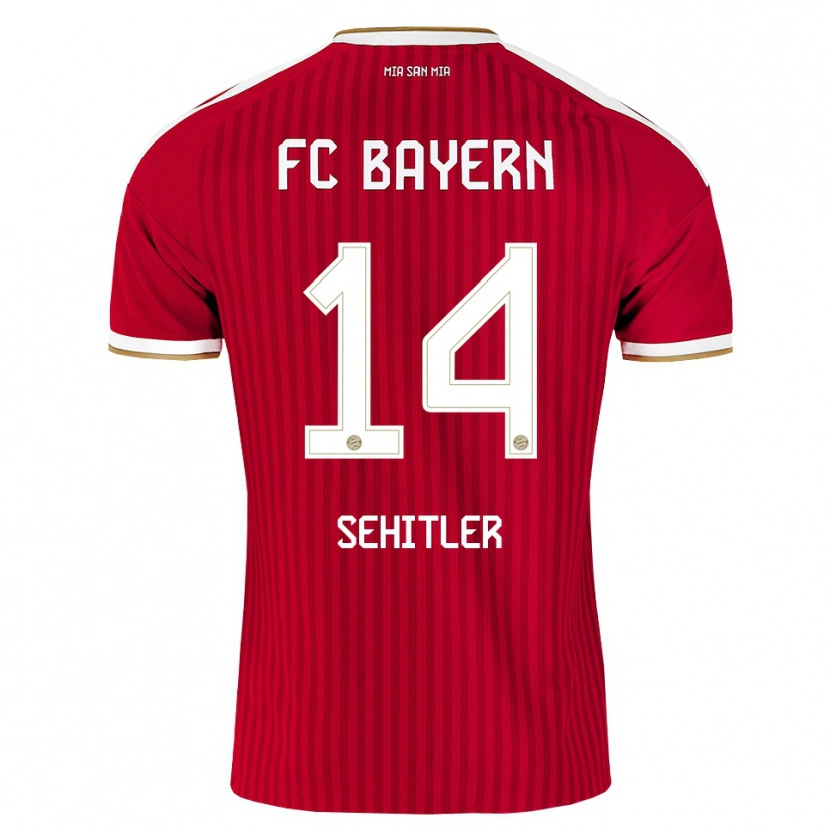 Danxen Hombre Camiseta Alara Şehitler #14 Rojo Blanco Azul 1ª Equipación 2026/27 La Camisa