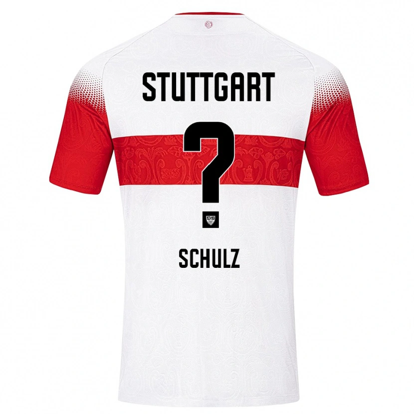 Danxen Hombre Camiseta Tim Schulz #0 Blanco Rojo Amarillo 1ª Equipación 2026/27 La Camisa