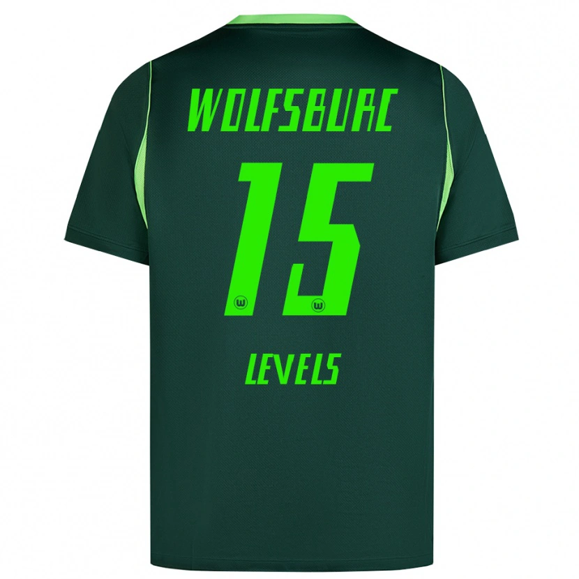Danxen Hombre Camiseta Janou Levels #15 Verde Oscuro Blanco 1ª Equipación 2026/27 La Camisa