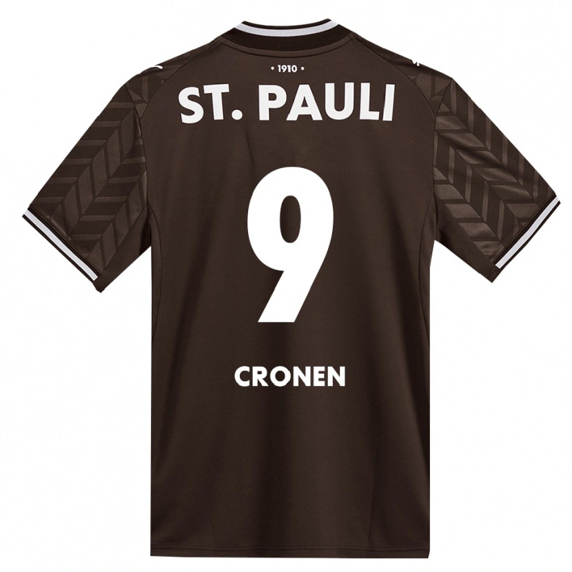 Danxen Hombre Camiseta Florian Cronen #9 Café Blanco 1ª Equipación 2026/27 La Camisa
