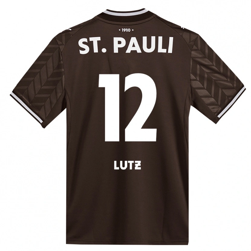Danxen Hombre Camiseta Josefin Lutz #12 Café Blanco 1ª Equipación 2026/27 La Camisa
