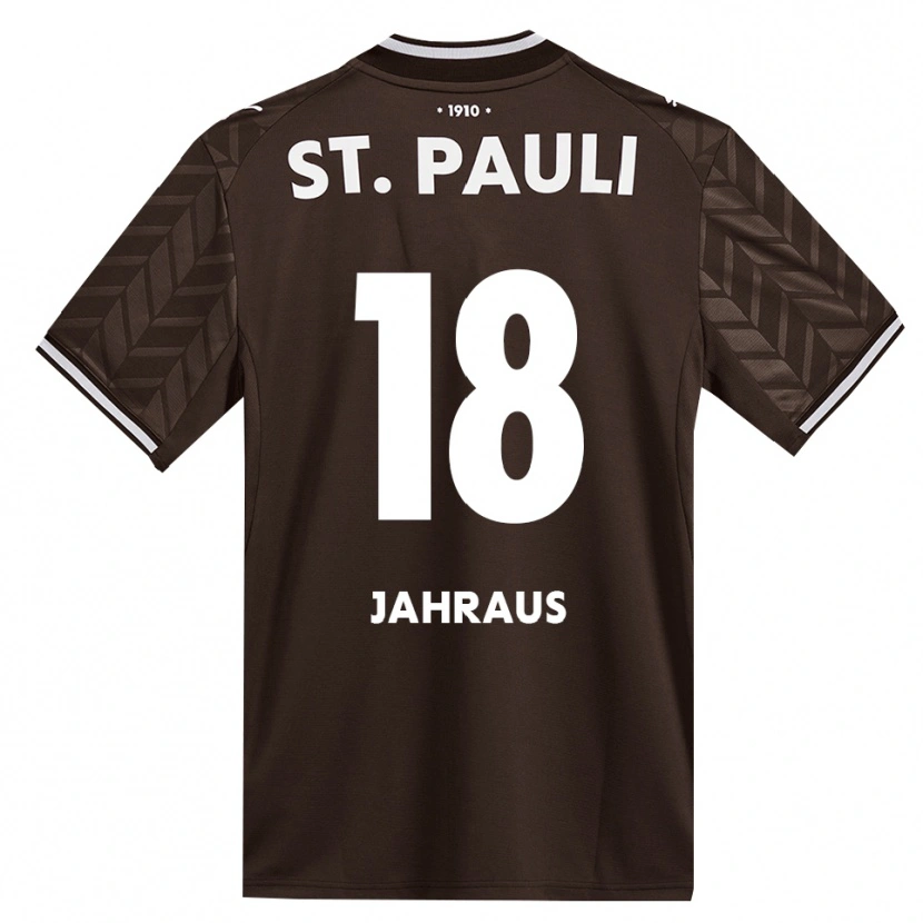Danxen Hombre Camiseta Luis Jahraus #18 Café Blanco 1ª Equipación 2026/27 La Camisa