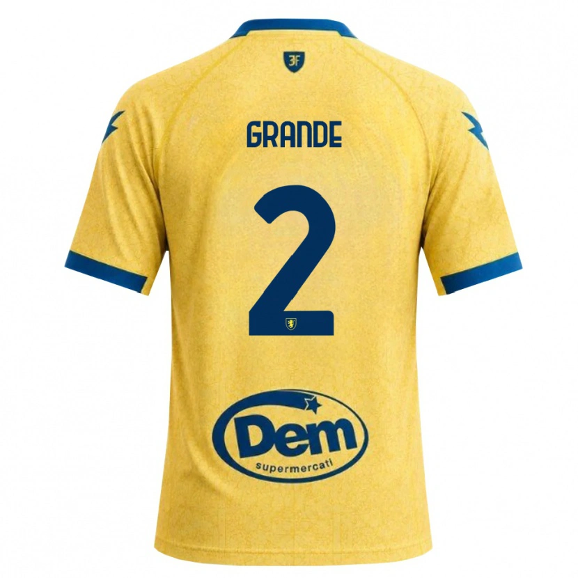Danxen Hombre Camiseta Alessandro Grande #2 Caqui Negro Azul 1ª Equipación 2026/27 La Camisa