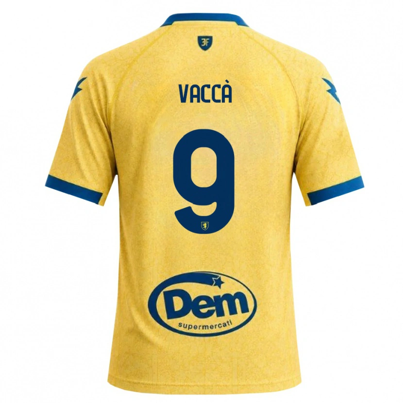 Danxen Hombre Camiseta Antonio Vaccà #9 Caqui Negro Azul 1ª Equipación 2026/27 La Camisa