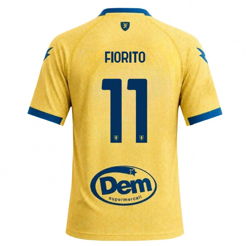 Danxen Hombre Camiseta Loris Fiorito #11 Caqui Negro Azul 1ª Equipación 2026/27 La Camisa