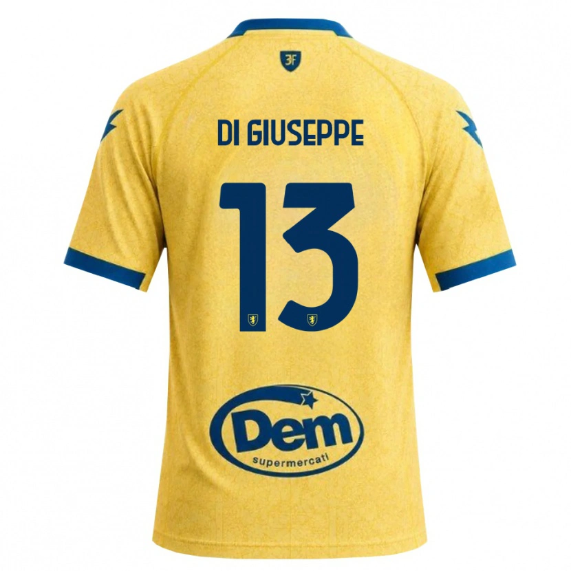 Danxen Hombre Camiseta Cristian Di Giuseppe #13 Caqui Negro Azul 1ª Equipación 2026/27 La Camisa