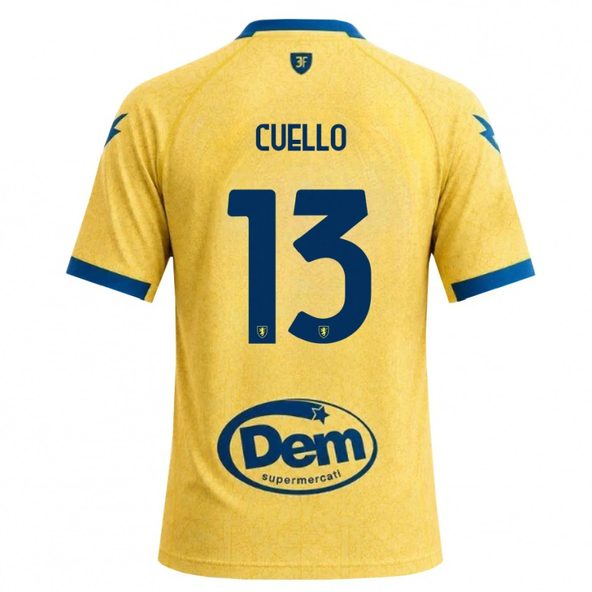 Danxen Hombre Camiseta Gabriel Cuello #13 Caqui Negro Azul 1ª Equipación 2026/27 La Camisa