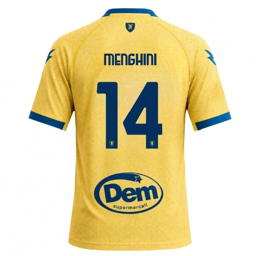 Danxen Hombre Camiseta Lorenzo Menghini #14 Caqui Negro Azul 1ª Equipación 2026/27 La Camisa