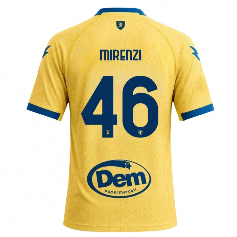 Danxen Hombre Camiseta Andrea Mirenzi #46 Caqui Negro Azul 1ª Equipación 2026/27 La Camisa