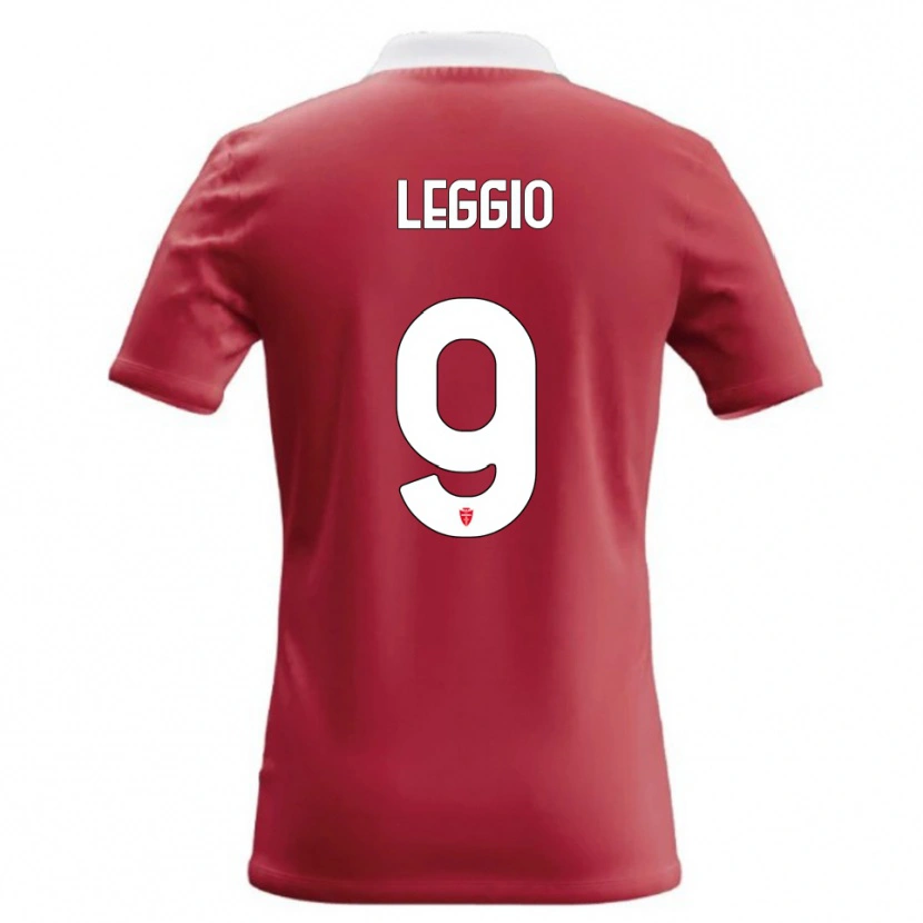 Danxen Hombre Camiseta Thomas Leggio #9 Rojo Blanco 1ª Equipación 2026/27 La Camisa