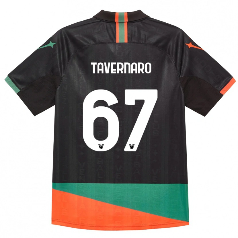 Danxen Hombre Camiseta Federico Tavernaro #67 Negro Naranja Verde 1ª Equipación 2026/27 La Camisa
