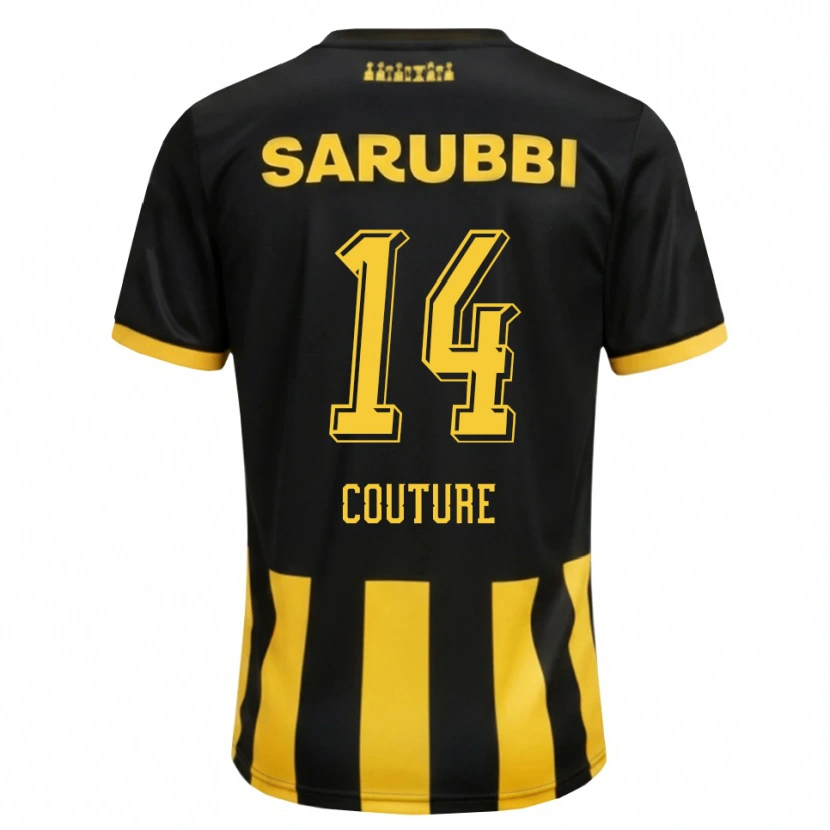 Danxen Hombre Camiseta Lorenzo Couture #14 Negro Amarillo 1ª Equipación 2026/27 La Camisa