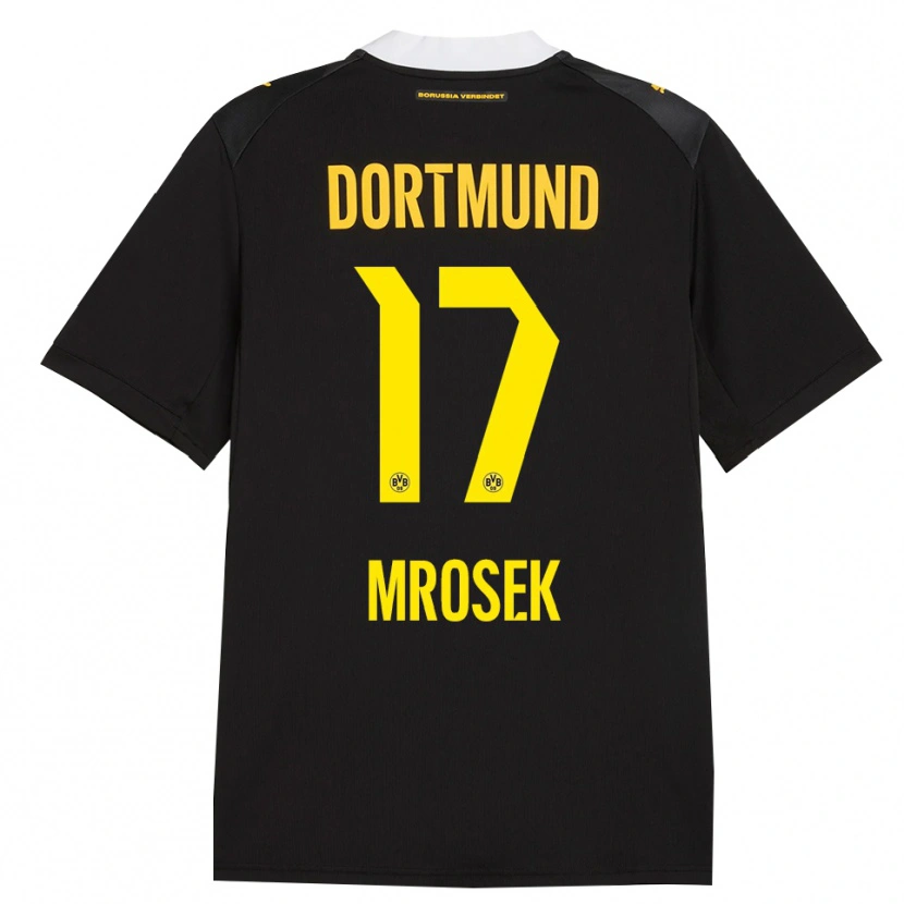 Danxen Hombre Camiseta Noah Mrosek #17 Negro Rojo Amarillo 2ª Equipación 2026/27 La Camisa