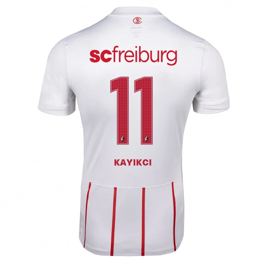 Danxen Hombre Camiseta Hasret Kayikçi #11 Blanco Rojo Amarillo 2ª Equipación 2026/27 La Camisa