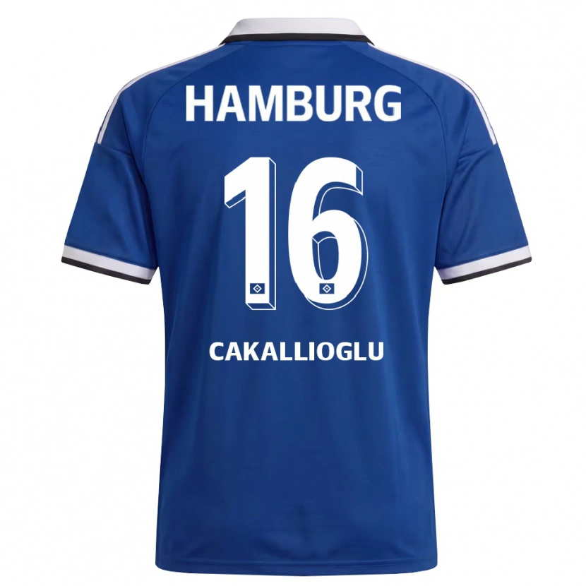 Danxen Hombre Camiseta Berk Cakallioglu #16 Blanco Azul 2ª Equipación 2026/27 La Camisa