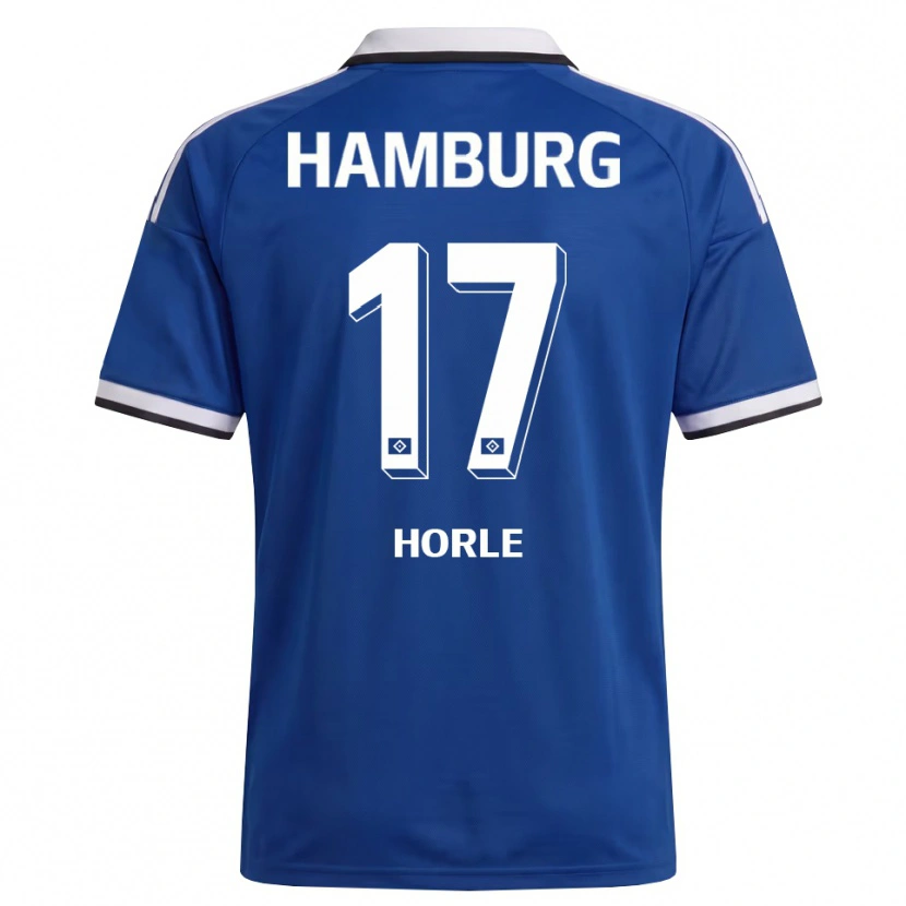 Danxen Hombre Camiseta Tim Niclas Hörle #17 Blanco Azul 2ª Equipación 2026/27 La Camisa