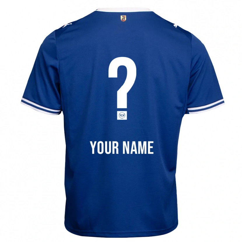 Danxen Hombre Camiseta Su Nombre #0 Azul Real Blanco 2ª Equipación 2026/27 La Camisa