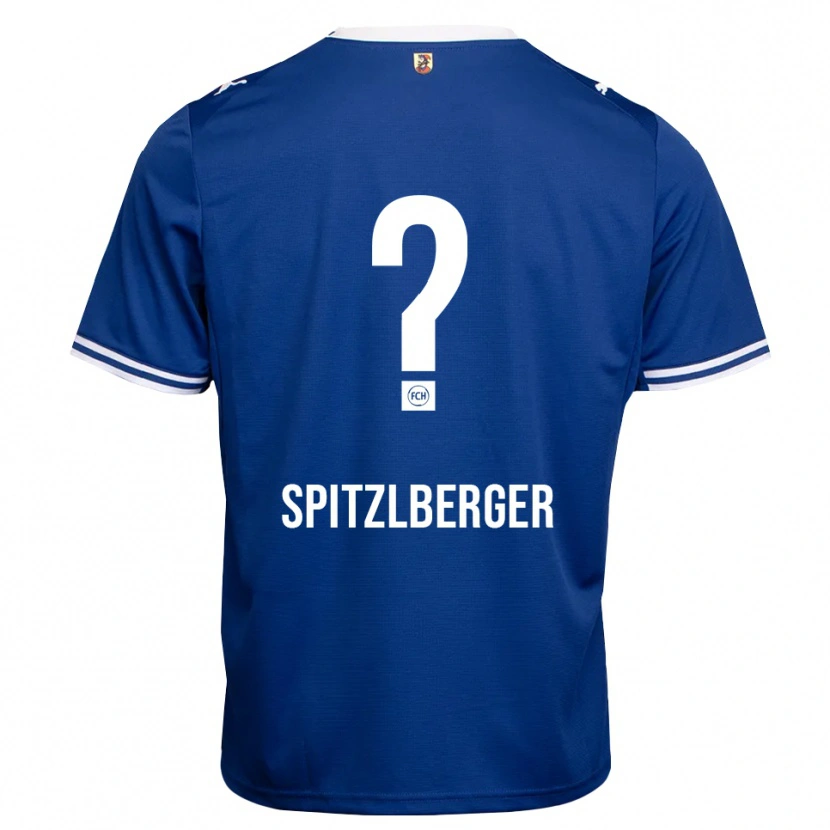 Danxen Hombre Camiseta Tyler Spitzlberger #0 Azul Real Blanco 2ª Equipación 2026/27 La Camisa