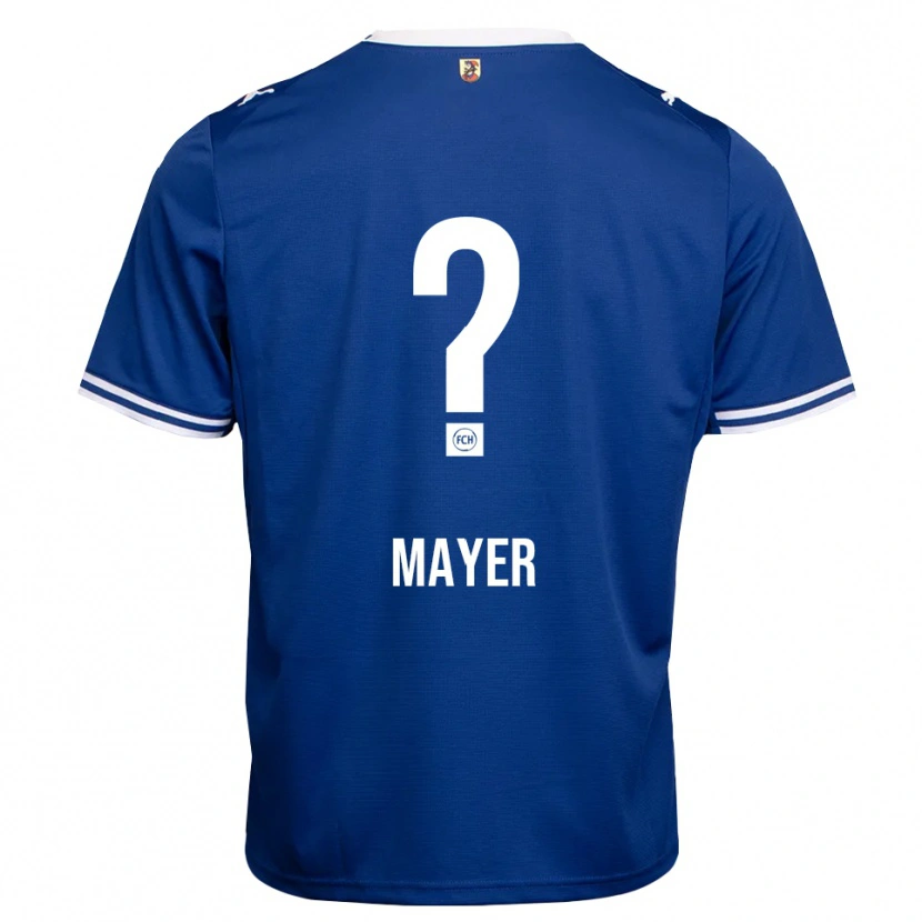 Danxen Hombre Camiseta Sofia Mayer #0 Azul Real Blanco 2ª Equipación 2026/27 La Camisa