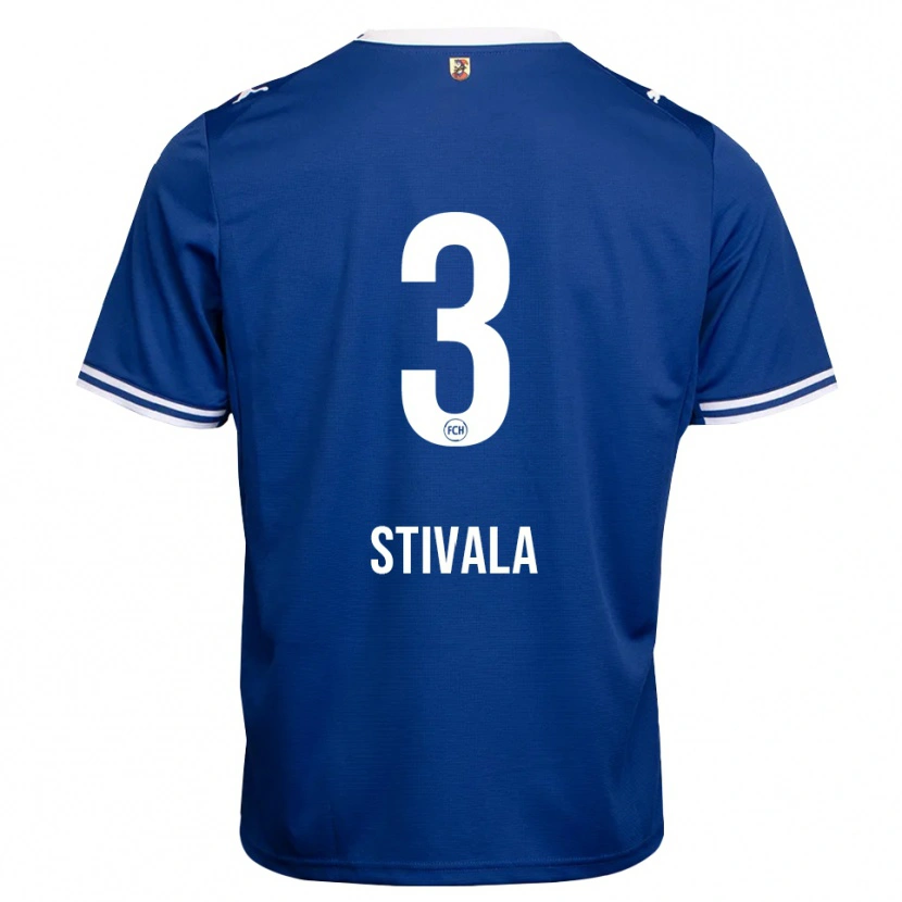 Danxen Hombre Camiseta Gabriel Stivala #3 Azul Real Blanco 2ª Equipación 2026/27 La Camisa