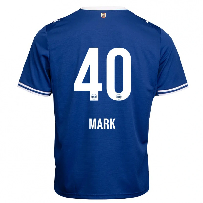 Danxen Hombre Camiseta Felix Mark #40 Azul Real Blanco 2ª Equipación 2026/27 La Camisa