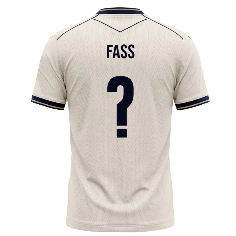 Danxen Hombre Camiseta Marlon Faß #0 Blanco Roto Azul Tinta 2ª Equipación 2026/27 La Camisa
