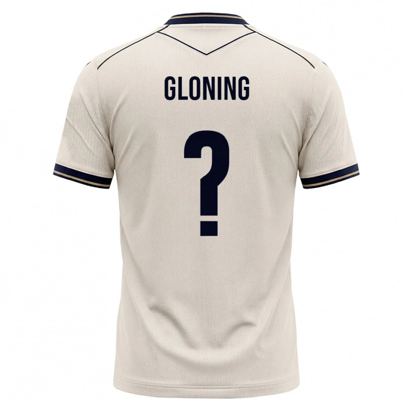 Danxen Hombre Camiseta Laura Gloning #0 Blanco Roto Azul Tinta 2ª Equipación 2026/27 La Camisa