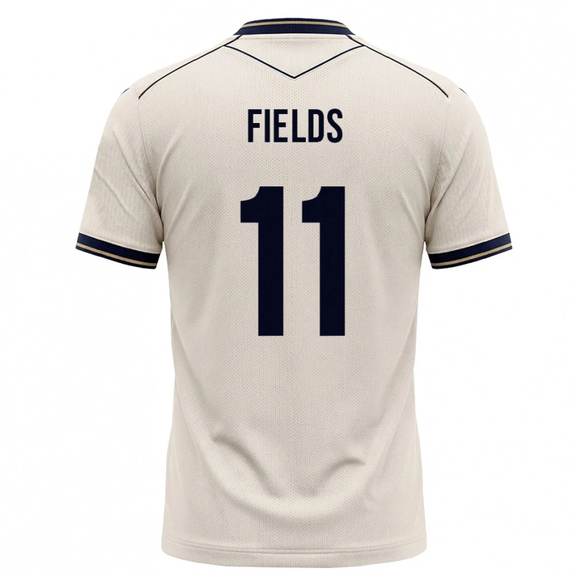 Danxen Hombre Camiseta Jykese Fields #11 Blanco Roto Azul Tinta 2ª Equipación 2026/27 La Camisa
