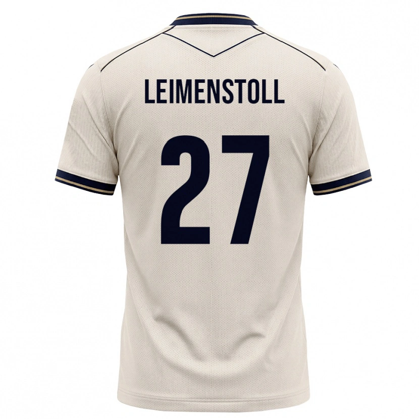 Danxen Hombre Camiseta Vanessa Leimenstoll #27 Blanco Roto Azul Tinta 2ª Equipación 2026/27 La Camisa