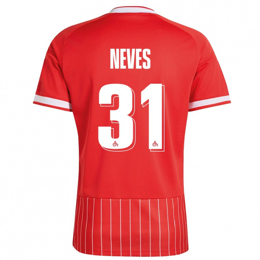 Danxen Hombre Camiseta Gil Neves #31 Verde Rojo Blanco 2ª Equipación 2026/27 La Camisa