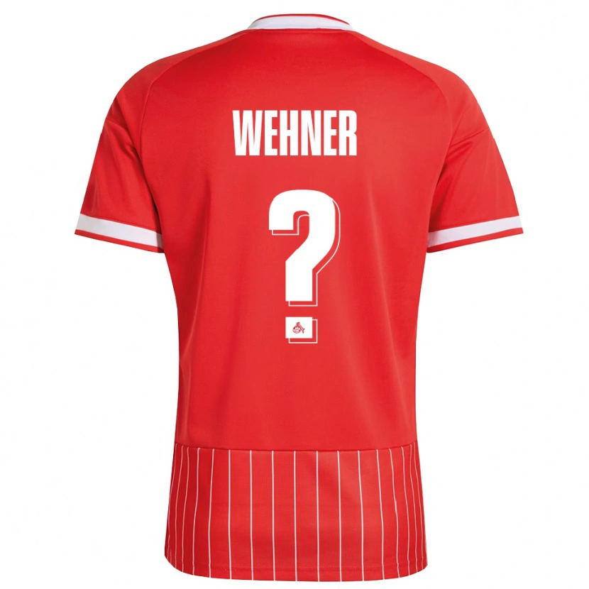 Danxen Hombre Camiseta Marc Wehner #0 Verde Rojo Blanco 2ª Equipación 2026/27 La Camisa