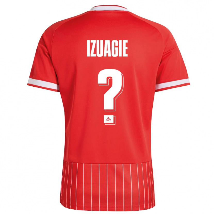 Danxen Hombre Camiseta Isaiah Izuagie #0 Verde Rojo Blanco 2ª Equipación 2026/27 La Camisa
