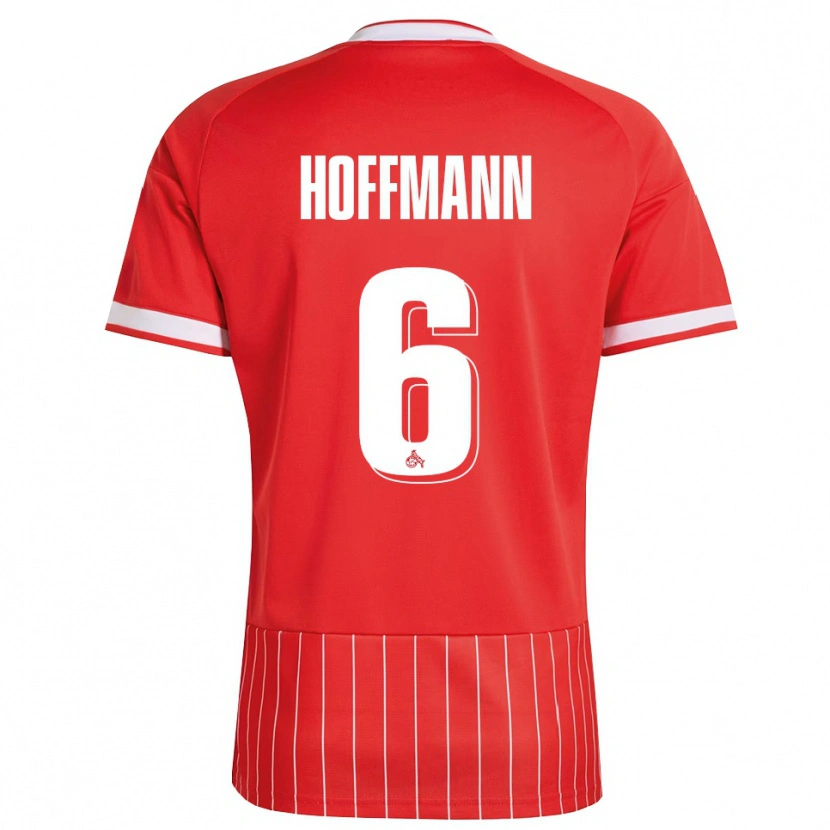 Danxen Hombre Camiseta Niklas Hoffmann #6 Verde Rojo Blanco 2ª Equipación 2026/27 La Camisa