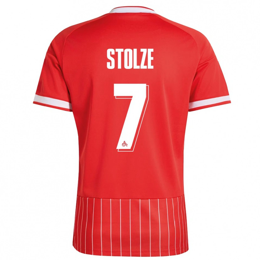 Danxen Hombre Camiseta Anna-Lena Stolze #7 Verde Rojo Blanco 2ª Equipación 2026/27 La Camisa