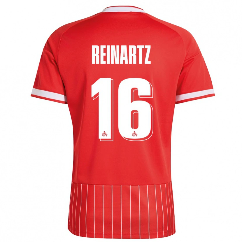 Danxen Hombre Camiseta Ben Reinartz #16 Verde Rojo Blanco 2ª Equipación 2026/27 La Camisa