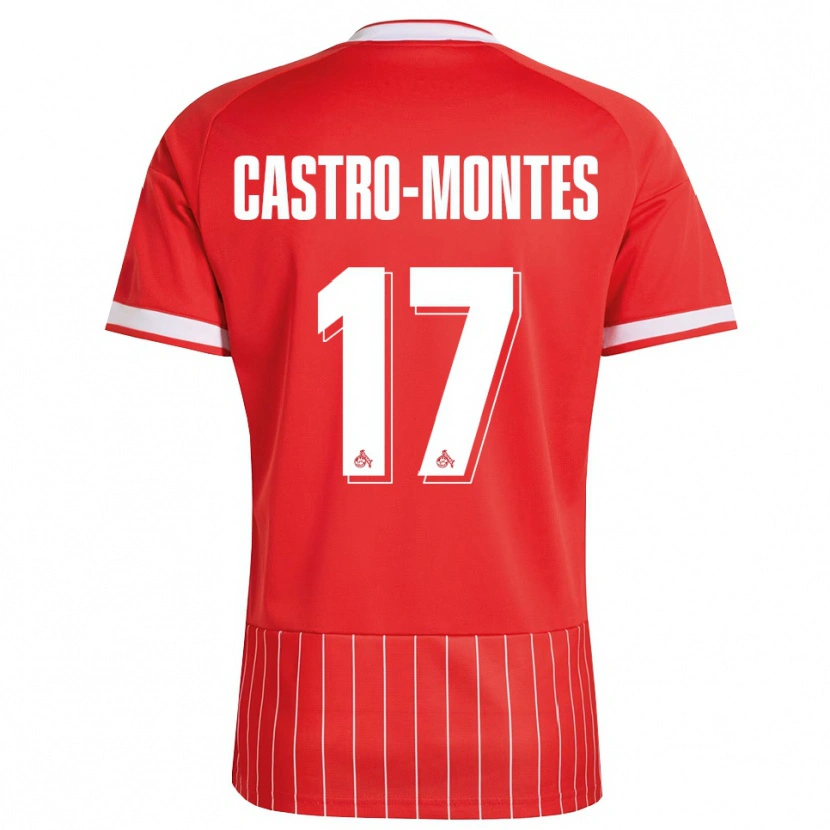 Danxen Hombre Camiseta Alessio Castro-Montes #17 Verde Rojo Blanco 2ª Equipación 2026/27 La Camisa