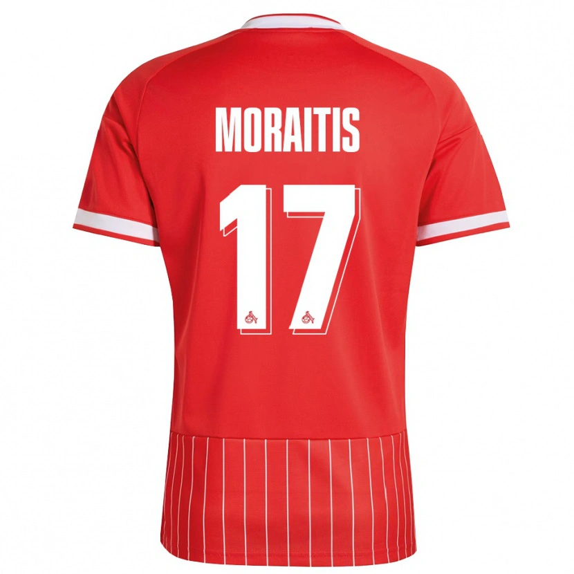 Danxen Hombre Camiseta Victor Moraitis #17 Verde Rojo Blanco 2ª Equipación 2026/27 La Camisa