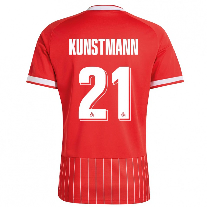 Danxen Hombre Camiseta Jonas Kunstmann #21 Verde Rojo Blanco 2ª Equipación 2026/27 La Camisa