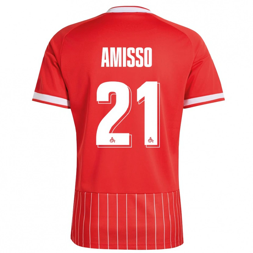 Danxen Hombre Camiseta Gabriel Amisso #21 Verde Rojo Blanco 2ª Equipación 2026/27 La Camisa