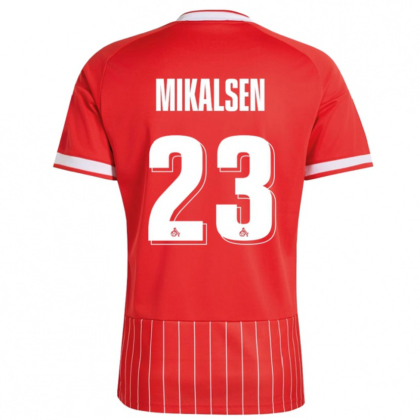 Danxen Hombre Camiseta Aurora Mikalsen #23 Verde Rojo Blanco 2ª Equipación 2026/27 La Camisa