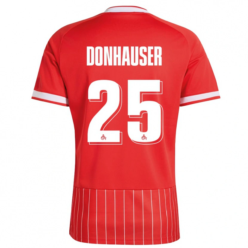 Danxen Hombre Camiseta Laura Donhauser #25 Verde Rojo Blanco 2ª Equipación 2026/27 La Camisa
