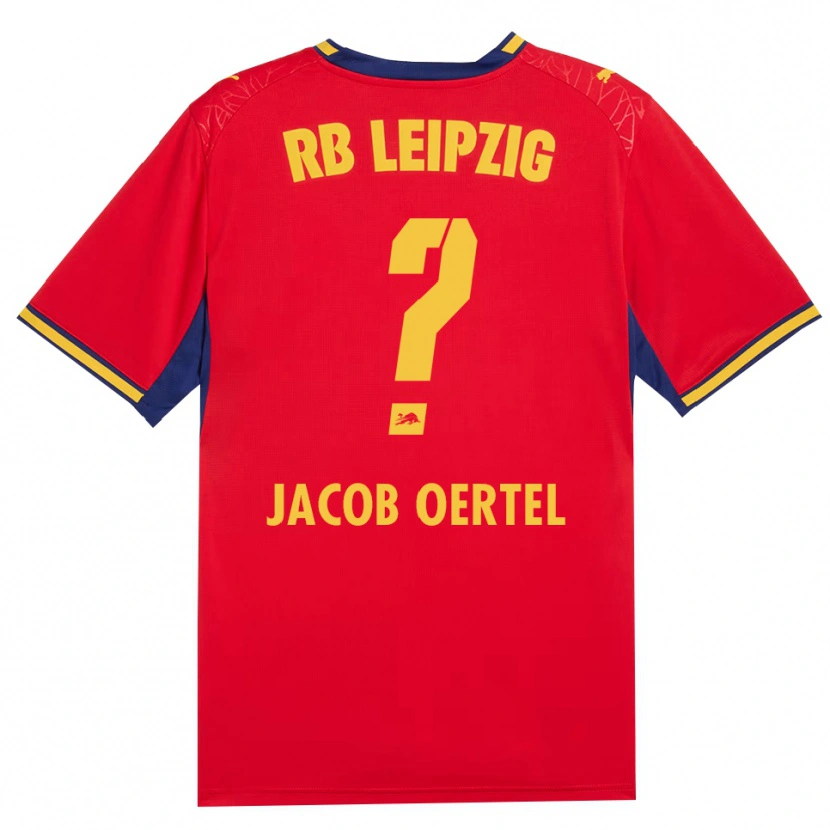 Danxen Hombre Camiseta Paul Jacob Oertel #0 Azul Real Rojo Amarillo 2ª Equipación 2026/27 La Camisa