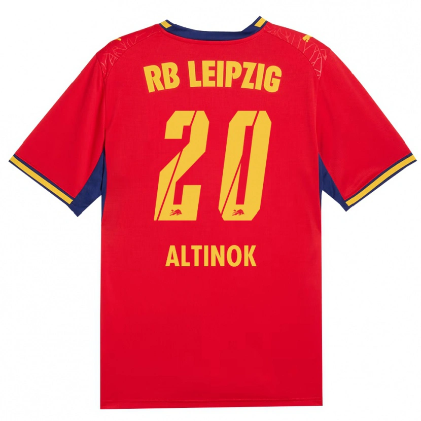 Danxen Hombre Camiseta Jannis Altinok #20 Azul Real Rojo Amarillo 2ª Equipación 2026/27 La Camisa