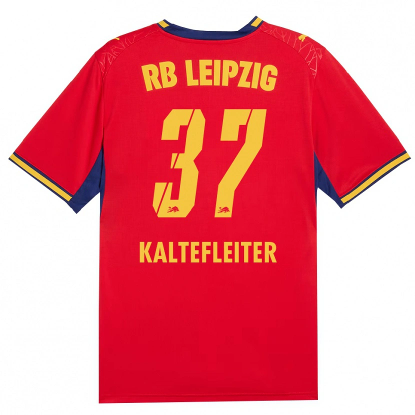 Danxen Hombre Camiseta Benno Kaltefleiter #37 Azul Real Rojo Amarillo 2ª Equipación 2026/27 La Camisa